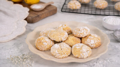 Recette Biscuits Craquelés Au Citron