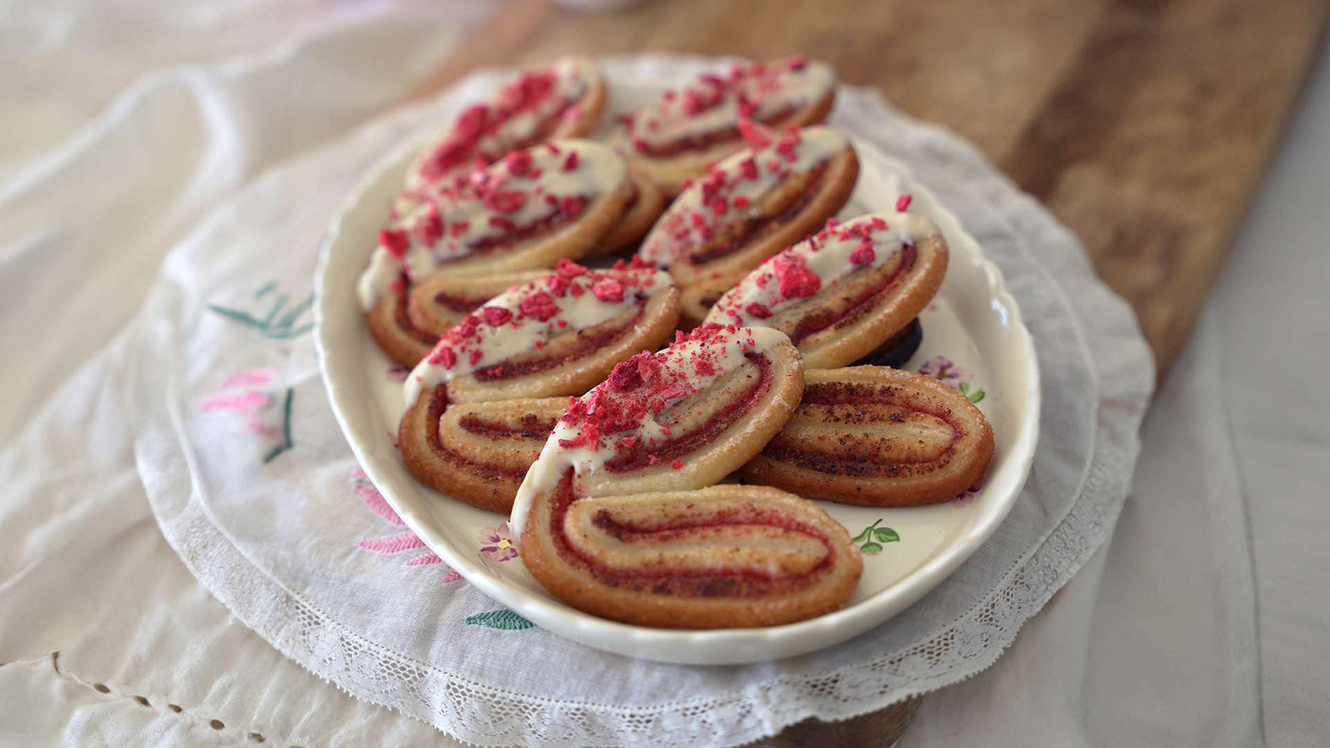 Recette Palmiers Fraise