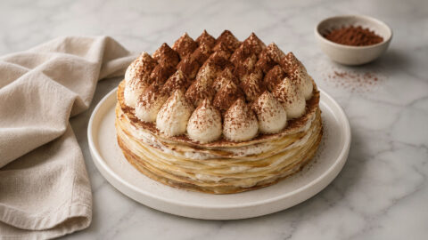 Recette Gâteau De Crêpes Façon Tiramisu