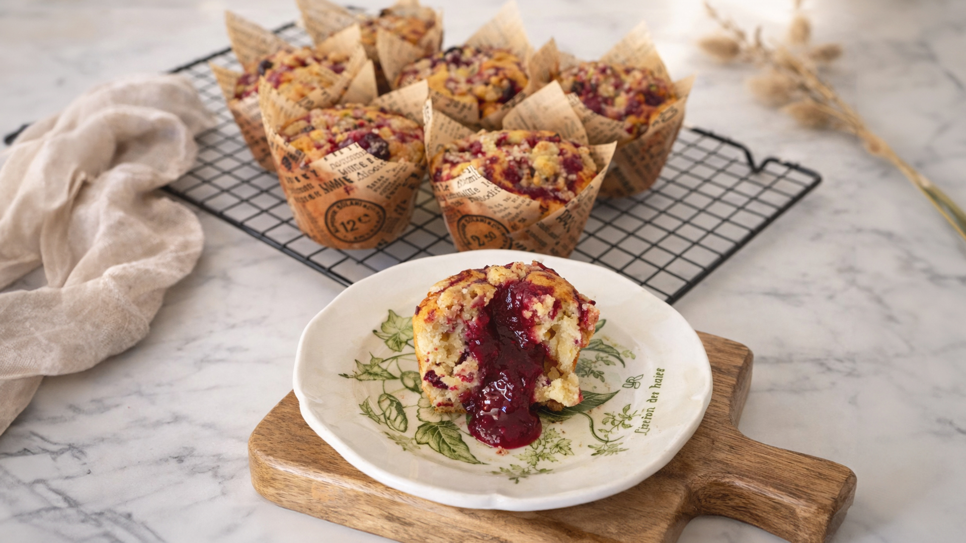 Recette Muffins À La Framboise