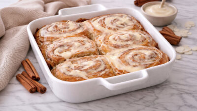 Recette Cinnamons Rolls
