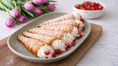 Recette Cones À La Fraise