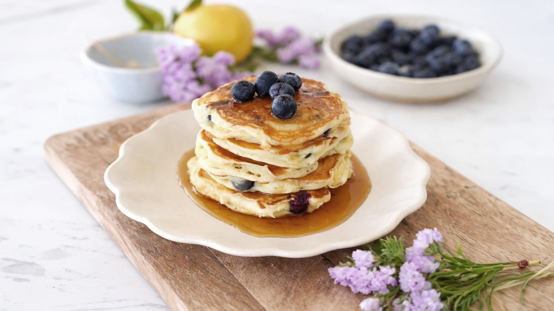 Recette Pancake À La Myrtille
