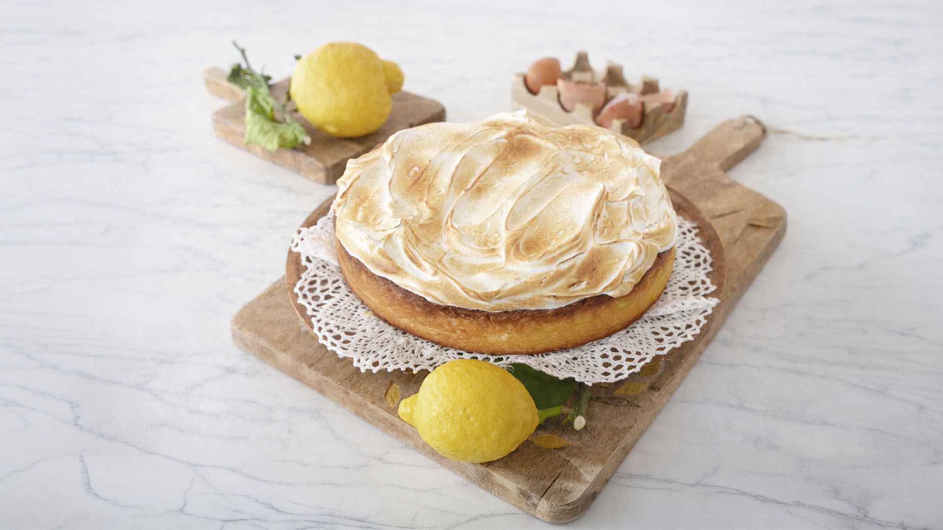 Tarte rustique au citron