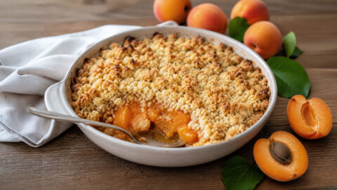 Crumble Aux Abricots La Recette Facile, Fondante Et Croustillante