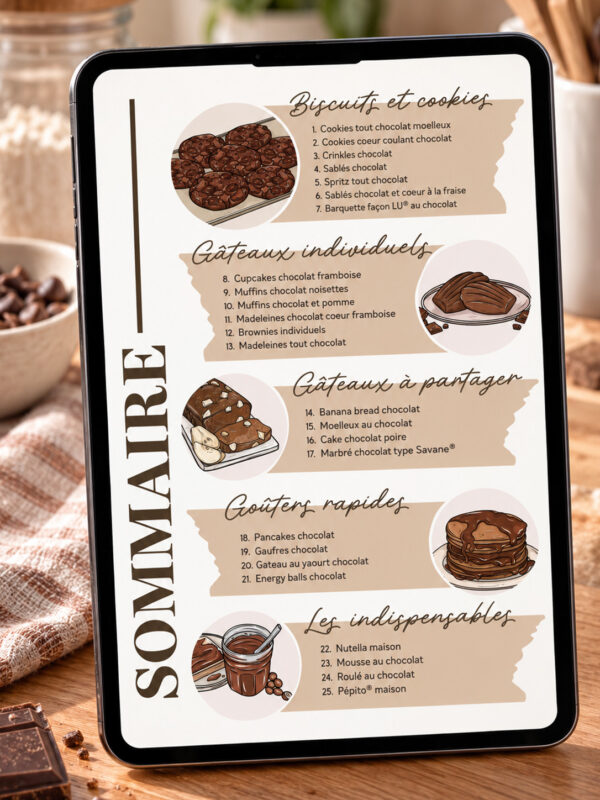 Sommaire Chocolat